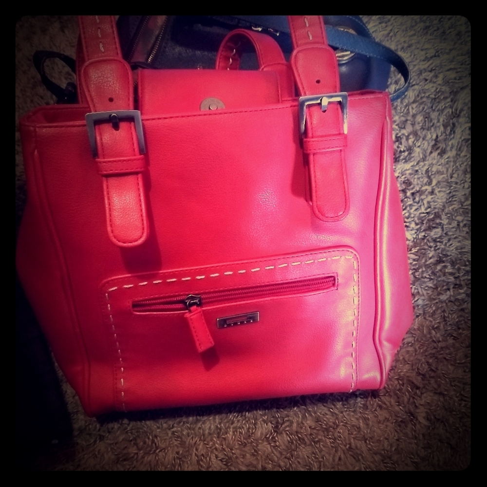 Red guess purse